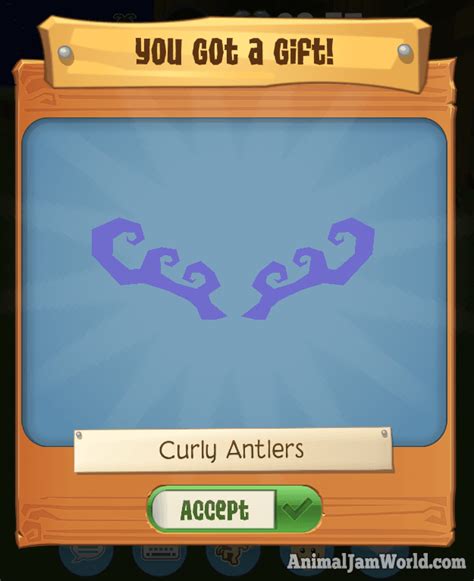 Curly Antlers In Play Wild Ajpw Rare Item Trading