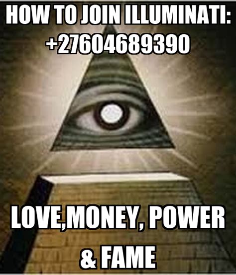How To Join Illuminati 27604689390 Lovemoney Power And Fame Poster