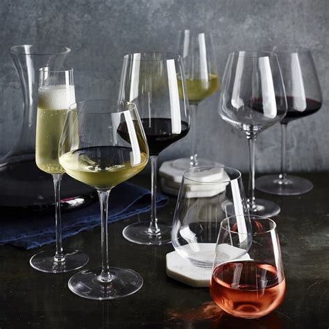 Williams Sonoma Estate Grand Cru Burgundy Wine Glasses Set Of 2 Williams Sonoma