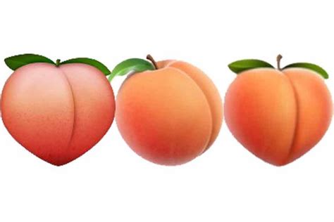 Apple S Peach Emoji Looks Like A Bum Again Iphone Users Everywhere Breathe Sigh Of Relief