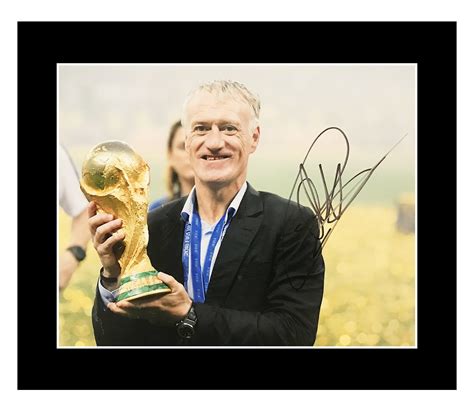 Signed Didier Deschamps Photo Display - World Cup Winner 2018