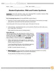 Write the complimentary mrna, trna, the amino acid sequence it codes for and the related trait in the chart below. How do genes code for specific proteins and traits 1 ...