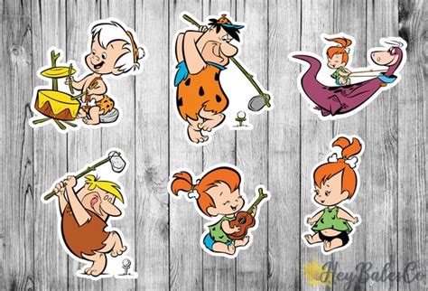 Home Décor Décor Decals Stickers And Vinyl Art The Flintstones Fred And