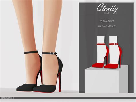 Sims 4 Clarity Heels The Sims Game