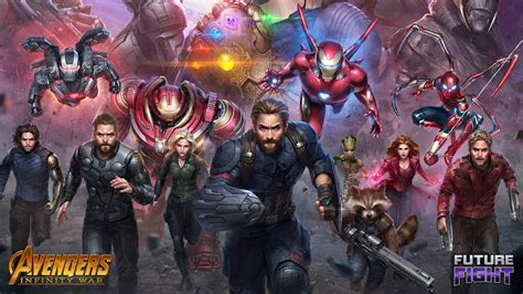 800x480 Marvel Future Fight Avengers Infinity War 800x480 Resolution Hd
