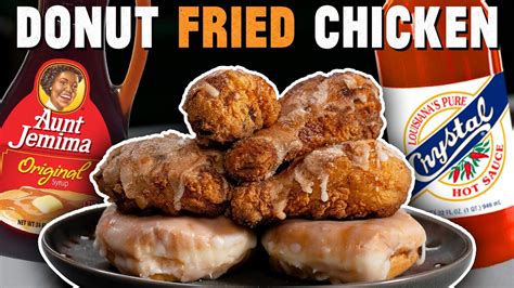 Donut Fried Chicken Recipe Mythical Kitchen Youtube