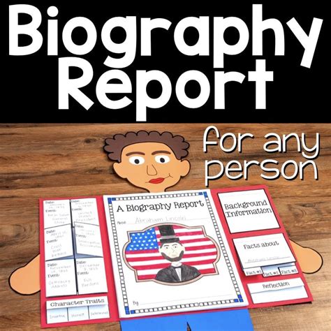Biography Report for ANY Person | Biography report, Biography, Biography project