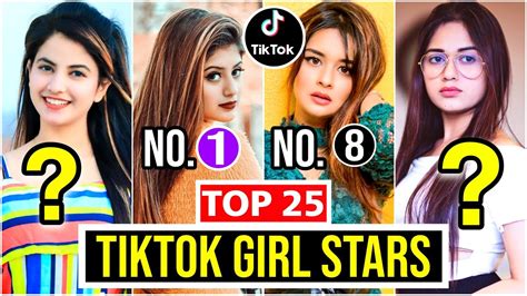 Top 25 Famous Tik Tok Girls Of India 2020 Top Tik Tok Star Girl Names