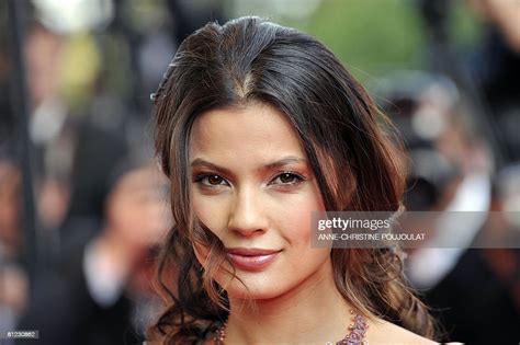 Norwegian Actress Natassia Malthe Poses As She Arrives To Attend The News Photo Getty Images