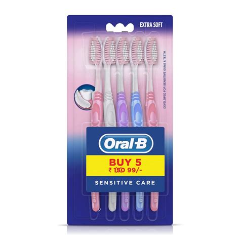 Buy Oral B Sensitive Care Manual Toothbrush For Adults Extra Soft
