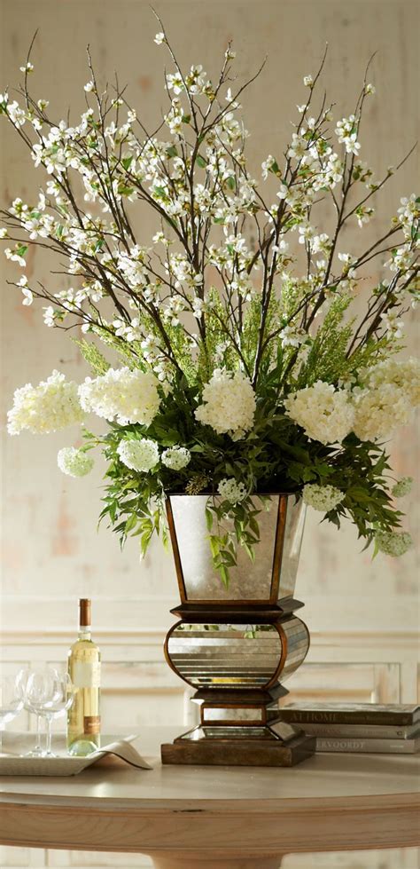 Another Idea For Tall White Altar Bouquets With