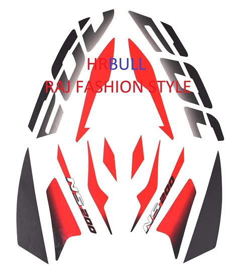 Bajaj Pulsar Ns200 Logo Sticker In Custom Colors And Sizes
