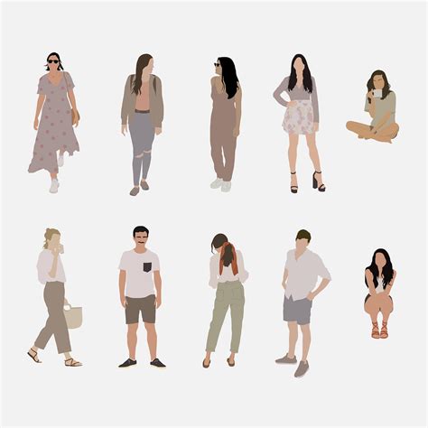 Vector Human Scales People Illustration Vector Illustration People