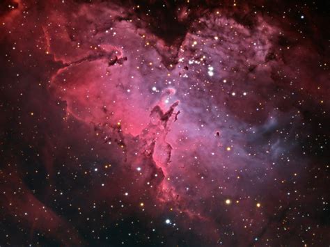 M16 Pillars Of Creation Astrodoc Astrophotography By Ron Brecher