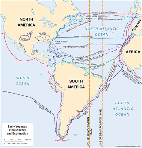 The first assigns a metric of 2 and a tag of 2 to the network 192.168.10. European exploration - The Age of Discovery | Britannica