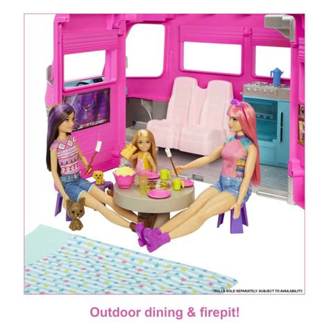 Buy Barbie Dream Camper Vehicle Playset At Mighty Ape Australia