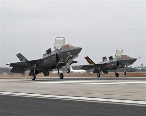 F 35 Formation Takeoff In Stovl Mode Aviation