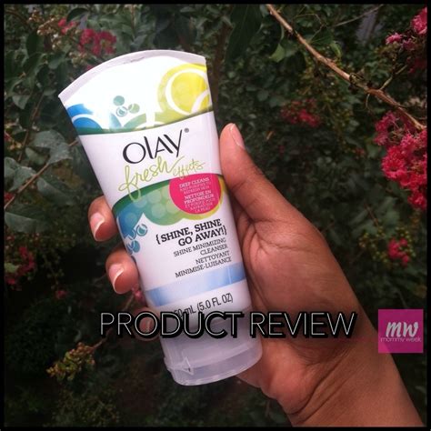 Review Olay Fresh Effects Shine Shine Go Away Shine Minimizing