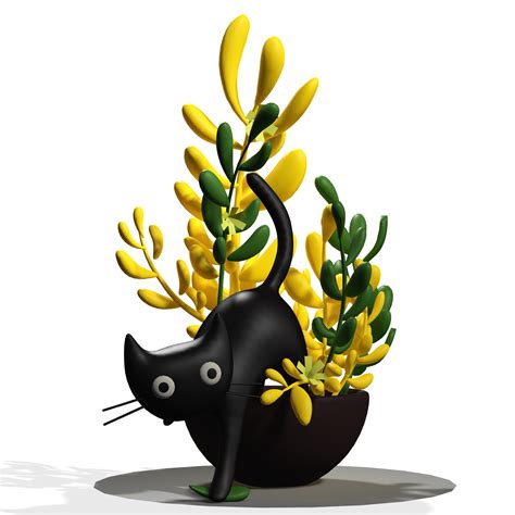 Fichier OBJ CAT CARTOON CAT AMAZING CARTOON CAT 3D MODEL 3D PRINTING