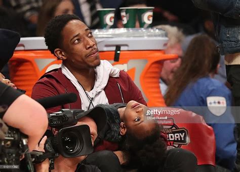 Demar Derozans Daughter Has A Different View On The Game During The