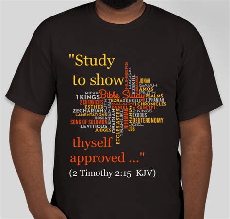 Study To Show Thyself Approved 2 Timothy 215 Kjv Custom Ink