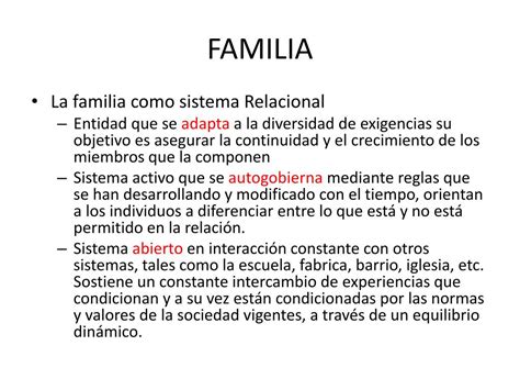 Ppt Familia Powerpoint Presentation Free Download Id6354887