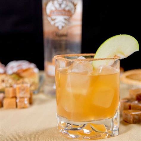 Pour cinnamon sugar into another small dish. 5 Recipes for Smirnoff Kissed Caramel - Bremers Wine and Liquor in 2020 | Vodka recipes drinks ...