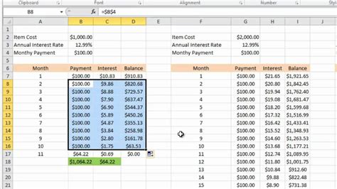 Make a determination to pay off your credit card debt. Calculating Credit Card Payments In Excel Youtube within Credit Card Payment Spreadsheet ...