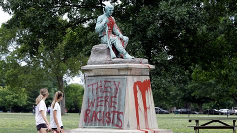 Confederate War Monument Vandalized To Read They Were Racists