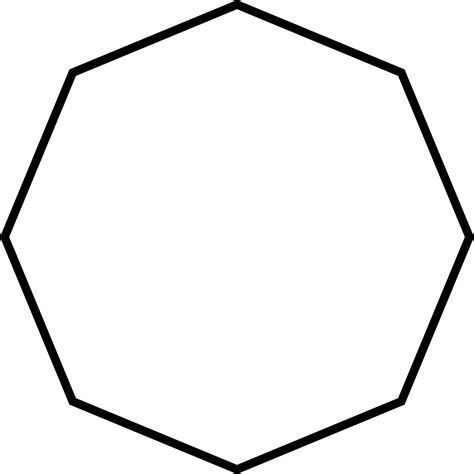 8 Sided Polygon Clipart Etc