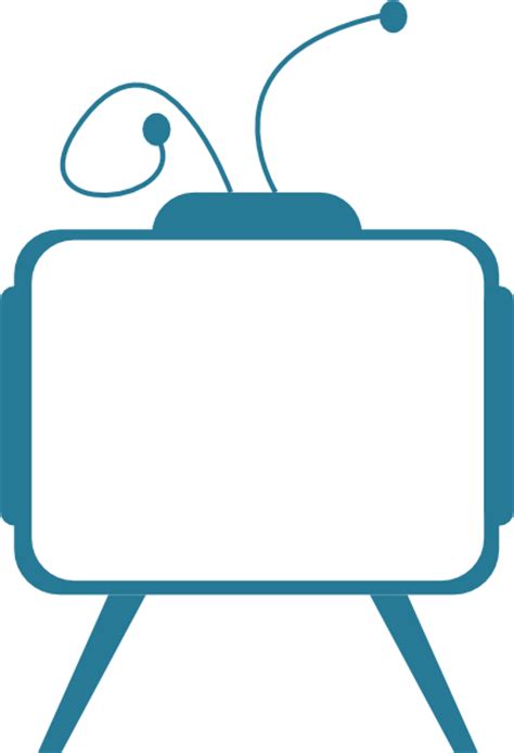 Tv Set Clip Art At Vector Clip Art Online Royalty Free And Public Domain