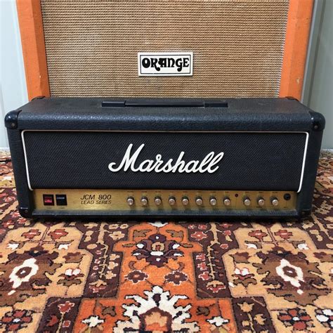 Vintage 1985 Marshall Jcm800 Lead 50w 2205 Valve Amplifier Head