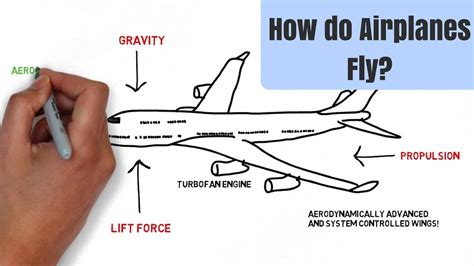 How Do Airplanes Fly The Aerodynamics Of An Airplane Youtube