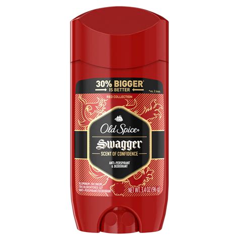 Old Spice Old Spice Red Collection Swagger Scent Invisible Solid