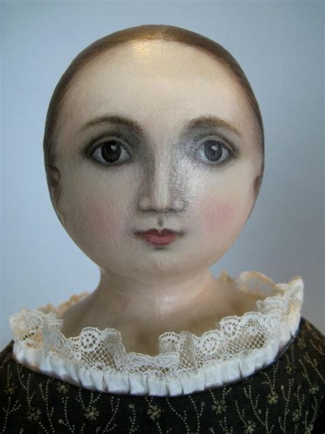 This Doll Is So Very Hard For Me To Sell She Is An Oil Painted Cloth Doll Made To Resemble The