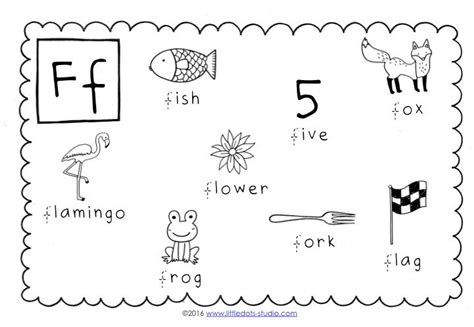 Preschool Letter F Activities And Worksheets