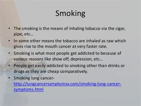 Why Tobacco Is Major Cause For Lung Cancer