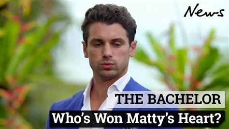 The Bachelor Finale Matty J Reveals His True Love Au — Australia’s Leading News Site