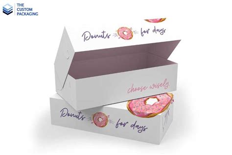 Custom Printed Donut Boxes Custom Donut Box Custom Packaging