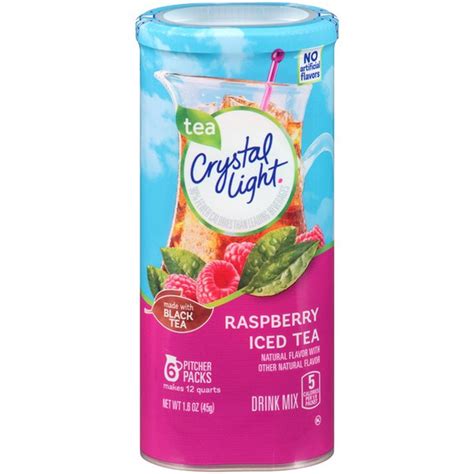 Crystal Light Raspberry Iced Tea Powdered Drink Mix 16 Oz From Lunds