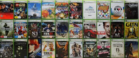 My Xbox 360 Games Collection April 2008 Wow Writing A