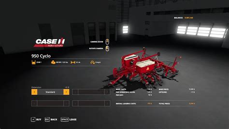 Fs19 Case Ih Cyclo Planter V10 Farming Simulator 17 Mod