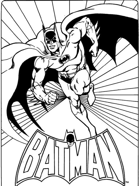 Batman Coloring Pages Coloringrocks