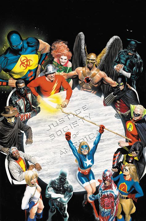 Justice Society Of America New Earth Dc Comics Database