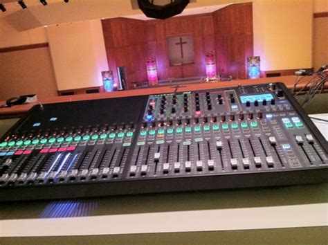 Church Sound Church Sound Digital Consoles In Worship Applications