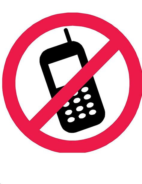 No Cell Phones Sign Clipart Best