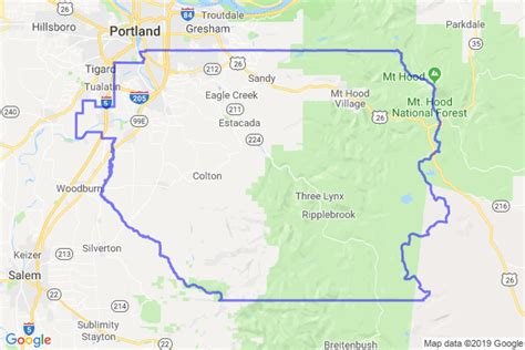 26 Map Of Clackamas County Online Map Around The World