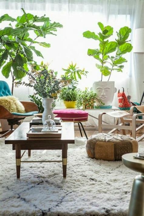 Inspiring Living Room Ideas With Plants