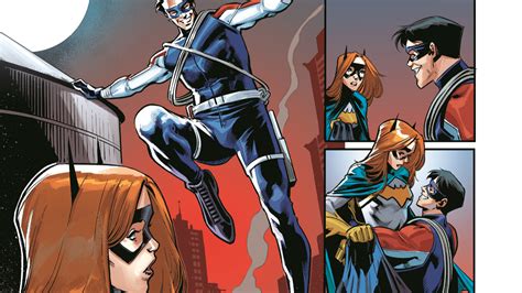 batgirl is the key to ric grayson becoming dick again in nighwing 72 preview gamesradar