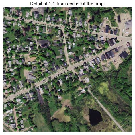 Aerial Photography Map Of Randolph Ny New York